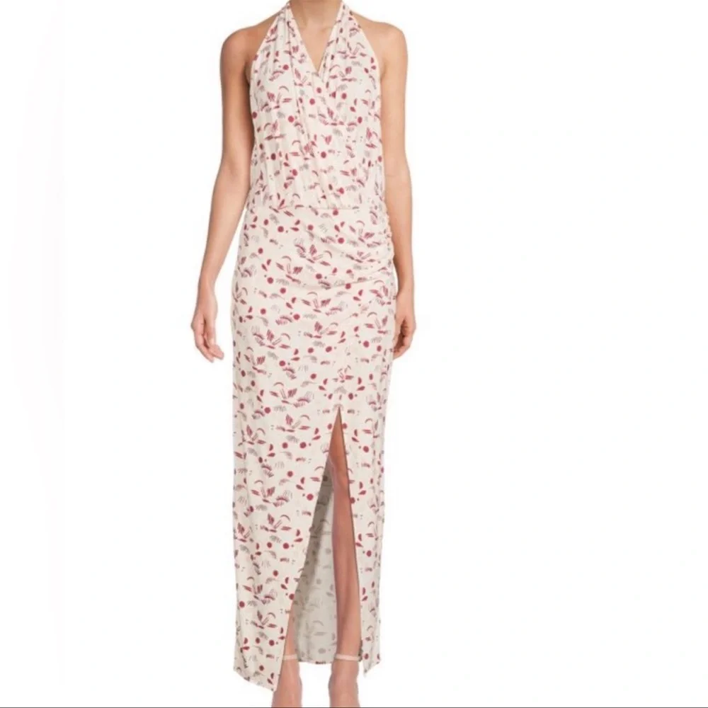 Free People Daria Maxi Dress Ivory Combo Large - Picture 2 of 15